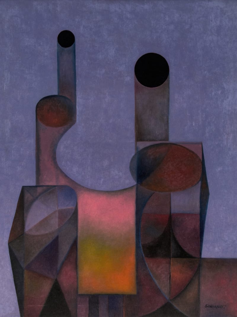 Rafael Soriano Doble imagen (Double Image), 1968 Oil on canvas, 40 x 30 in. (101.6 x 76.2 cm)