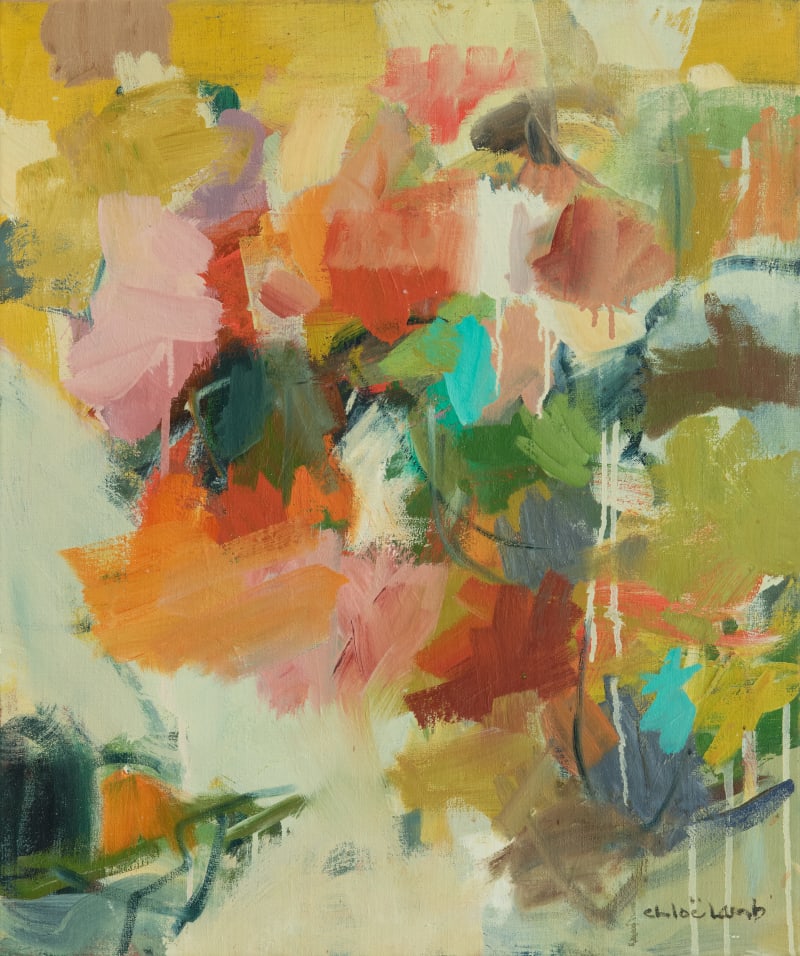 Chloë Lamb Spring Must Be on Its Way, 2024 Oil on linen canvas, 24 x 20 in. (61 x 50.8...