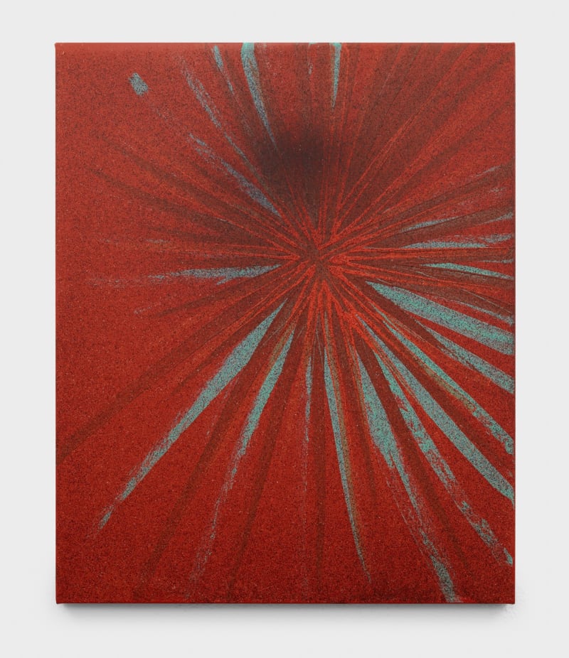 John Knuth The Spark, 2025 Acrylic/flyspeck on canvas, 44 x 36 in. (111.8 x 91.4 cm)