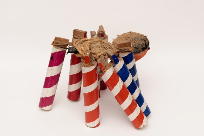 Knox Martin Spider, n.d. Mixed media, 12 1/2 x 15 x 16 1/2 inches (31.8 x 38.1 x 41.9 cms)