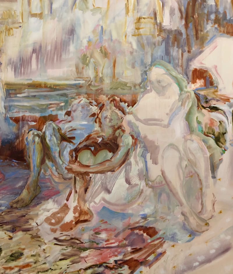 Kylie Manning Day Dreamers, 2020 Oil on canvas, 60 x 50 inches (152.4 x 127 cm)