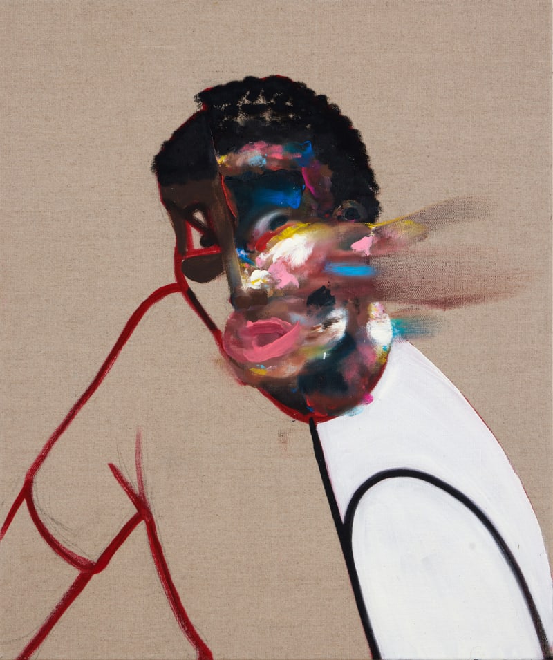 Thomas Agrinier, Study for “Biker”, 2022