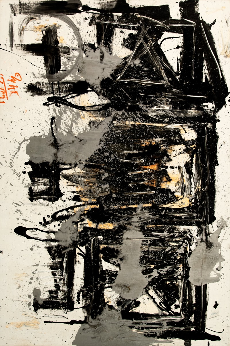 Michael (Corinne) West, Three White Squares (The White Garden), 1971