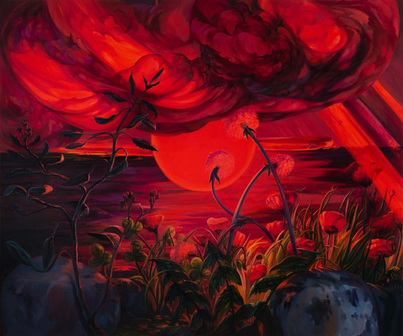 Rachel MacFarlane The Change, 2025 Oil on canvas, 60 x 72 in. (152.4 x 182.9 cm)