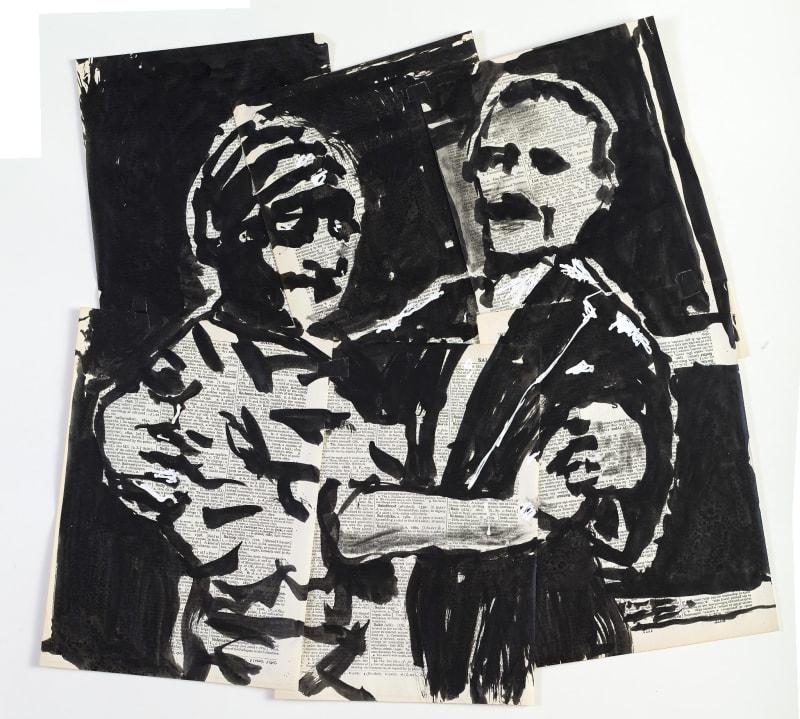 William Kentridge Drawing for 'Lulu', 2015