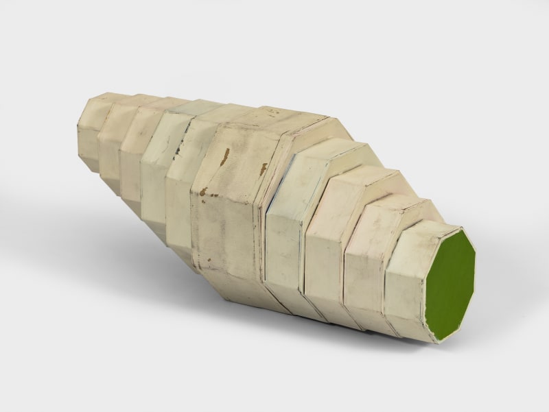 Robert Smithson Untitled, n.d. Painted cardboard 6 x 13 x 6 in. (15.2 x 33 x 15.2 cm)