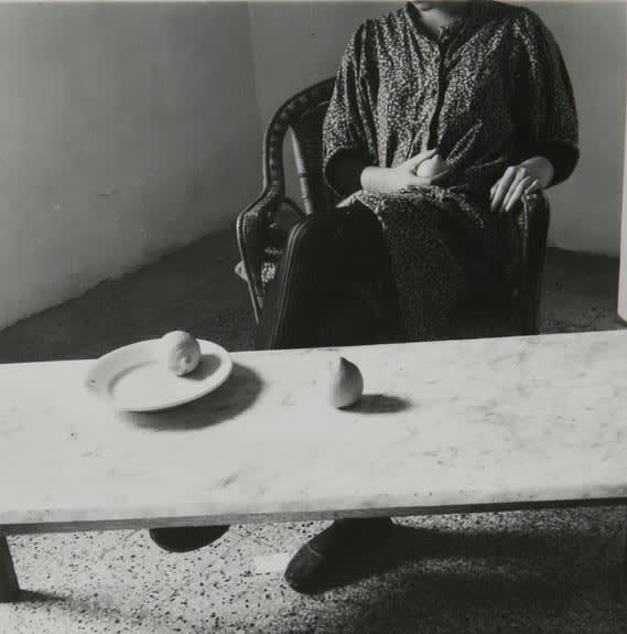 Francesca Woodman From Fish Calendar - 6 days series, Rome, 1977