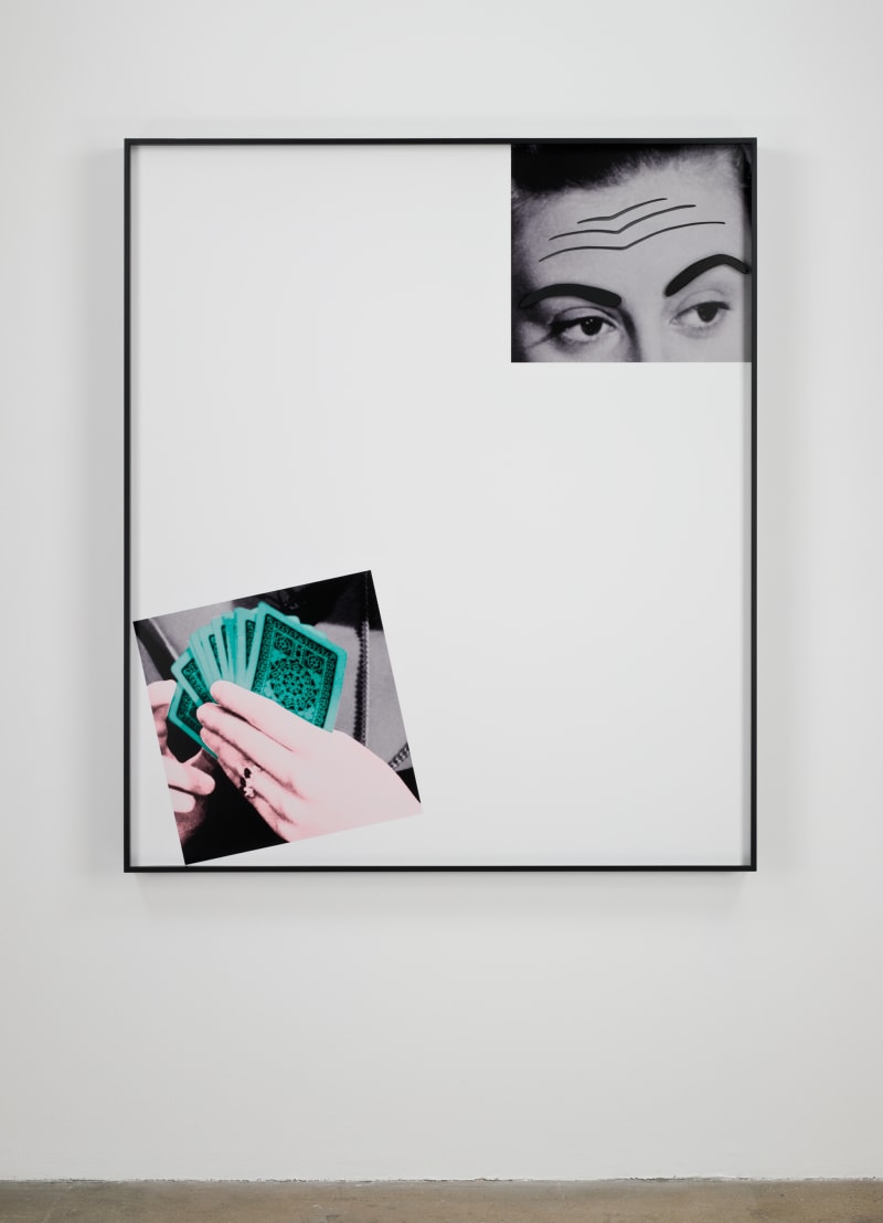 John Baldessari, Raised Eyebrows/ Furrowed Foreheads: (Black