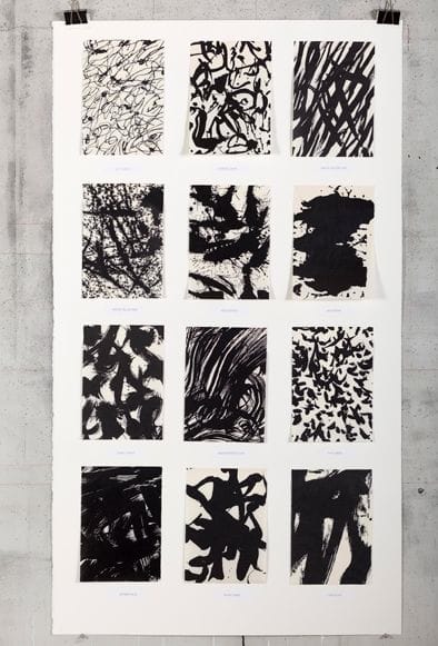 William Kentridge Colour Chart 2, 2012