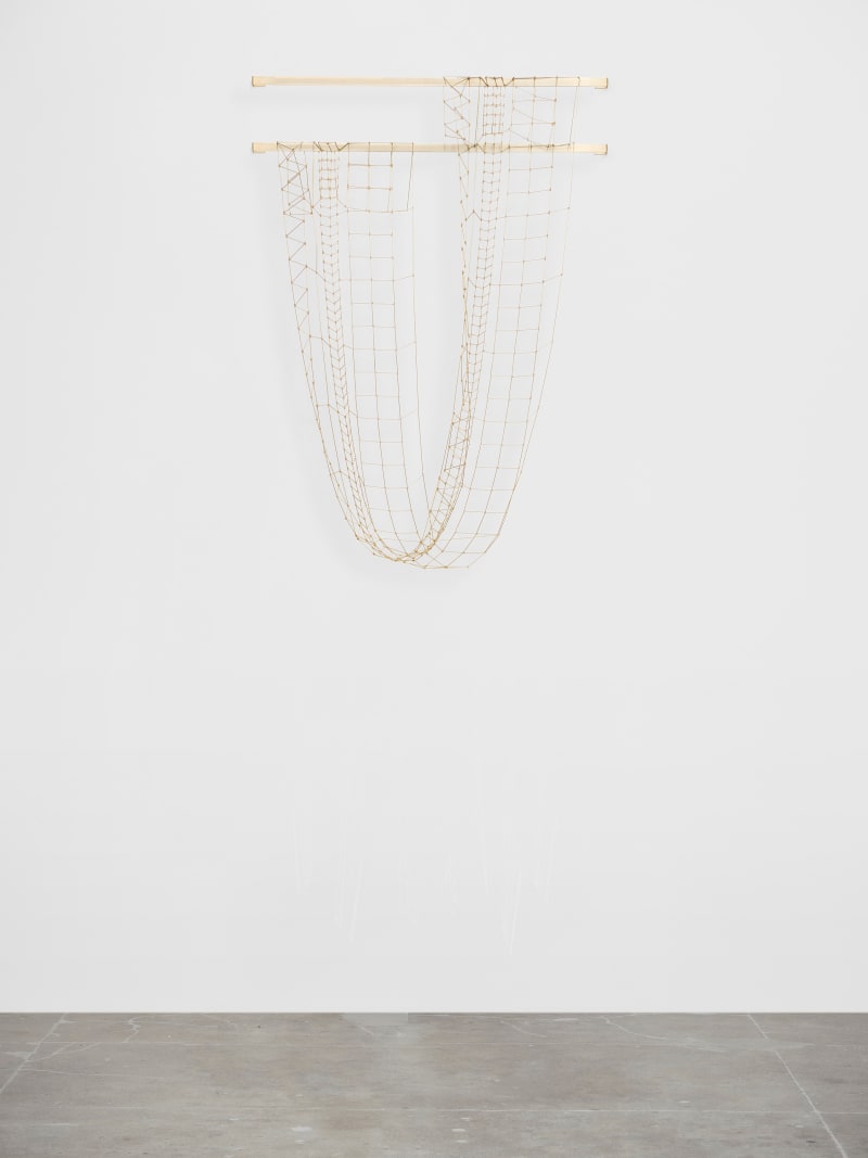 Leonor Antunes discrepancies with W.W. #19, 2025 Brass Dimensions variable