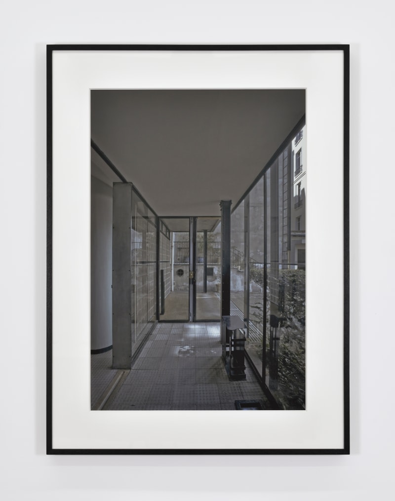 James Welling 9226, Maison de verre, 2009 Inkjet print on Museo Max paper Image: 29 1/2 x 19 7/8 in....