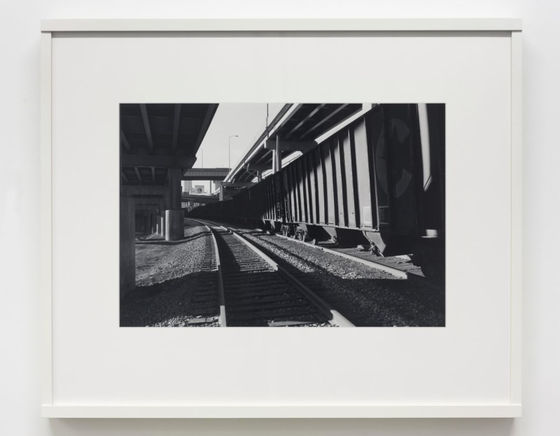 Lothar Baumgarten Chessie System Railroads, Pennsylvania Lincoln Parkway 10th Street Bridge, Pittsburgh, Pennsylvania, 1989