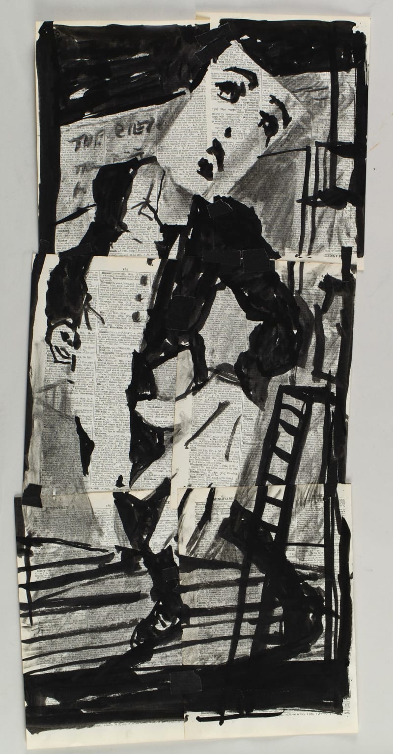 William Kentridge Drawing for 'Lulu', 2014