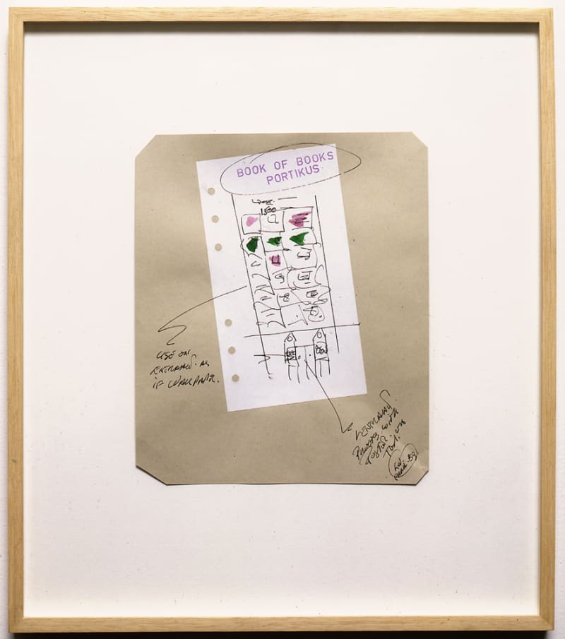 Lawrence Weiner Book of Books Portikus, 1989