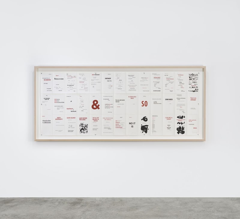 William Kentridge Libretto (A guided tour of the exhibition), 2016