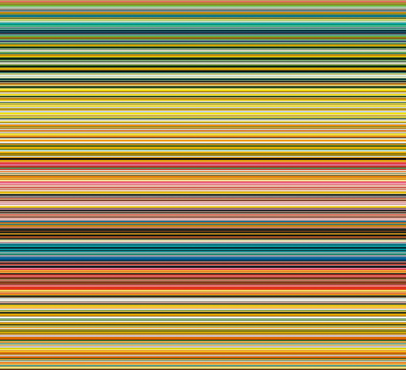 Gerhard Richter 927-8 Strip, 2012