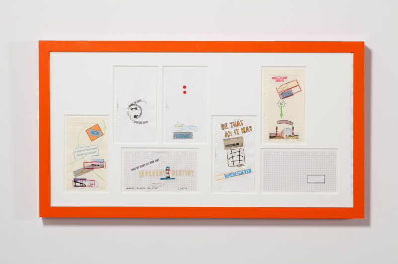 Lawrence Weiner BE THAT AS IT MAY, 2010