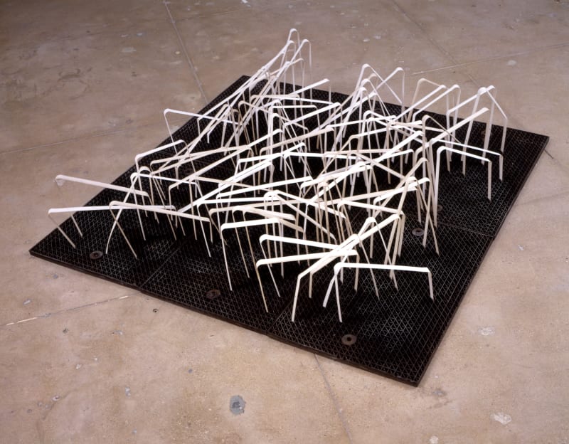 Gabriel Orozco Penske Work Project: Blinds on Rubber Mat, 1998