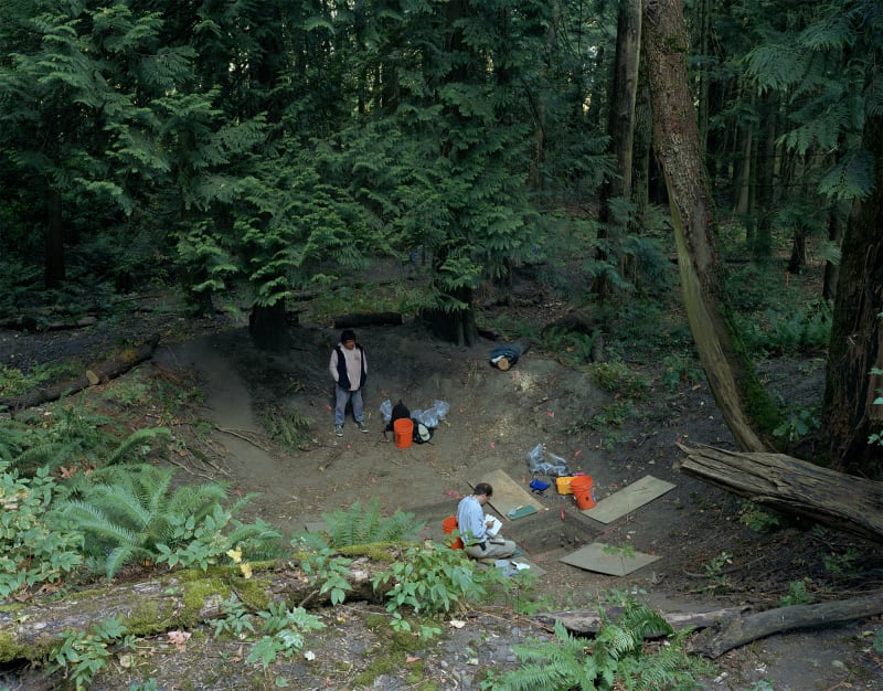 Jeff Wall Fieldwork…(see description for full title), 2003