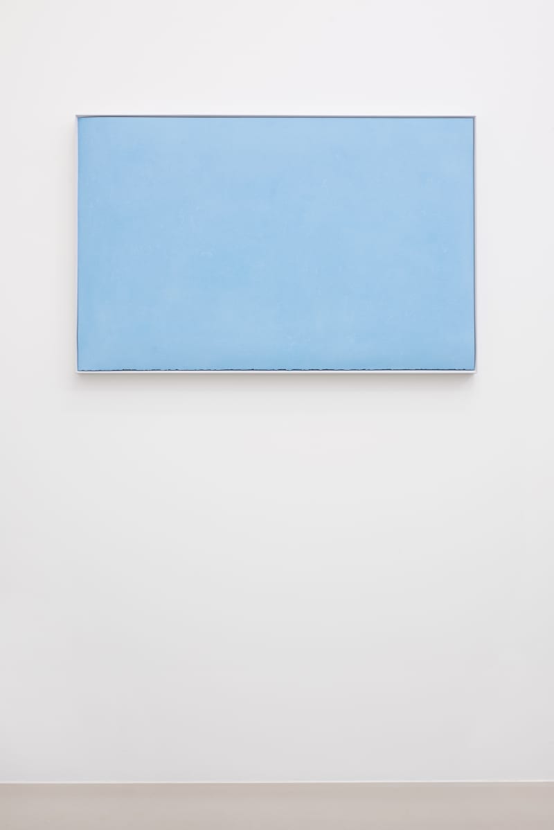 Ettore Spalletti Blu, carta, 1974/2016