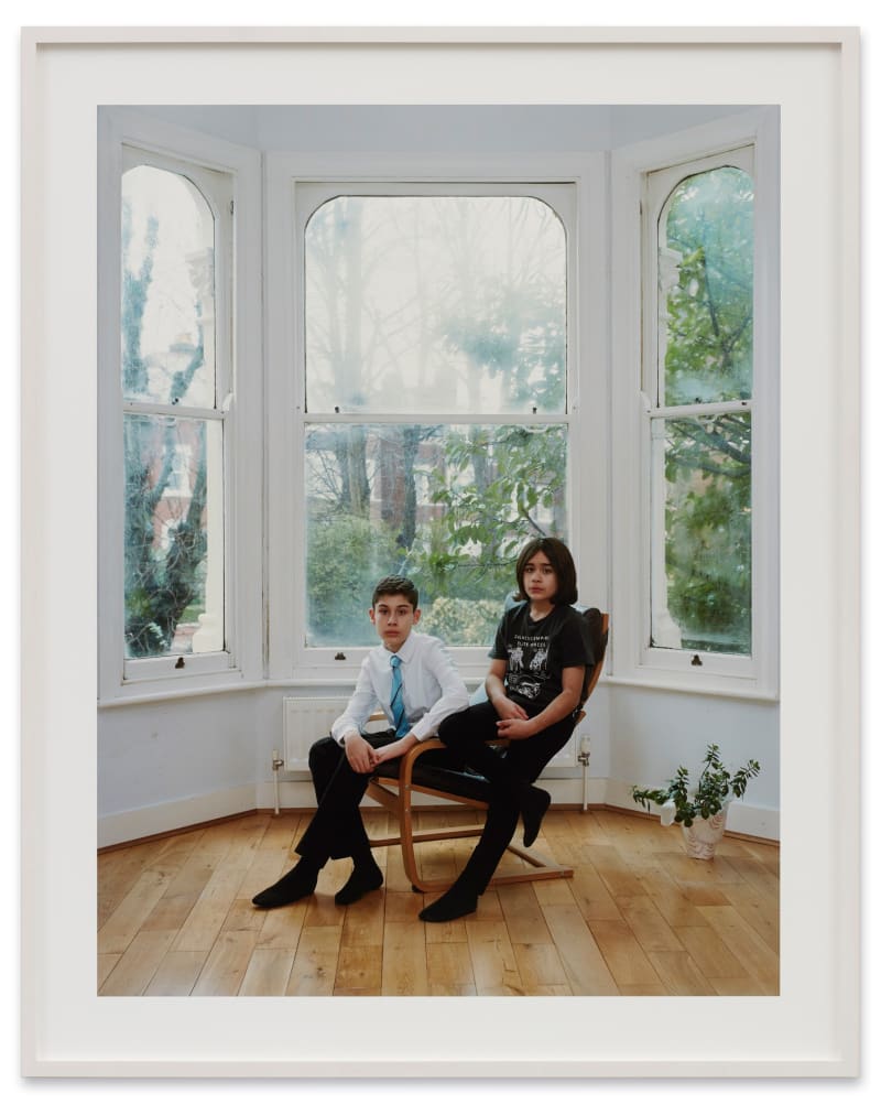 Rineke Dijkstra Arden and Miran, London, February 16, 2020, 2020