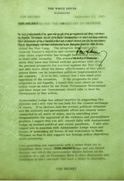 Danh Vo Lot 18. Kennedy, John F., Thirty-fifth President, 2013