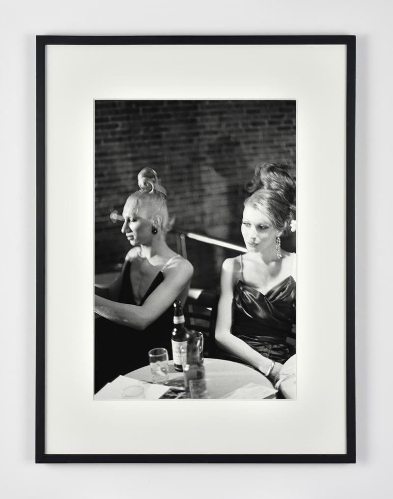 Nan Goldin Naomi and Marlene on the balcony, Boston, 1972