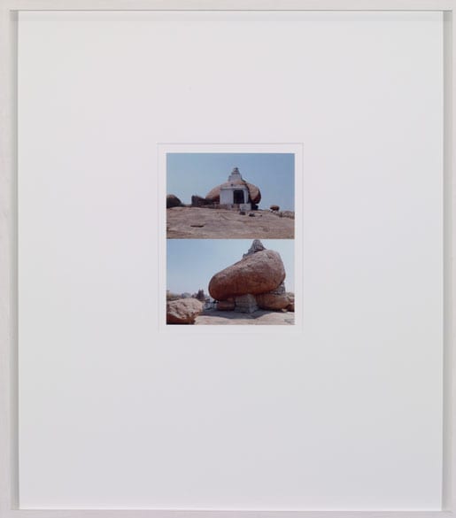 Gabriel Orozco Boulder Temple, 2012