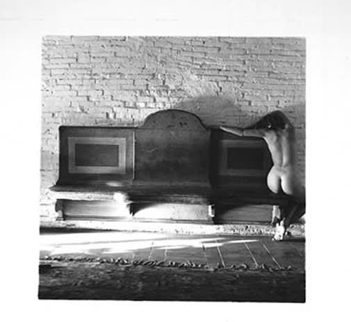 Francesca Woodman November has been a slightly uncomfortable baroque, Antella, 1977-1978