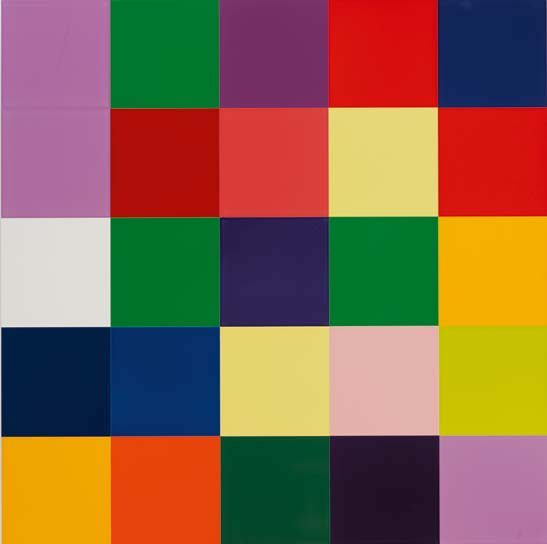 Gerhard Richter 902-31 25 Colours, 2007