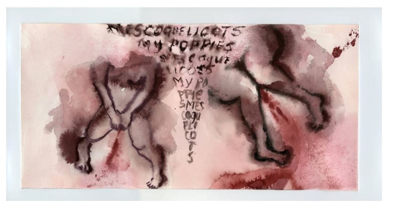 Annette Messager Coquelicots (Poppies), 2016