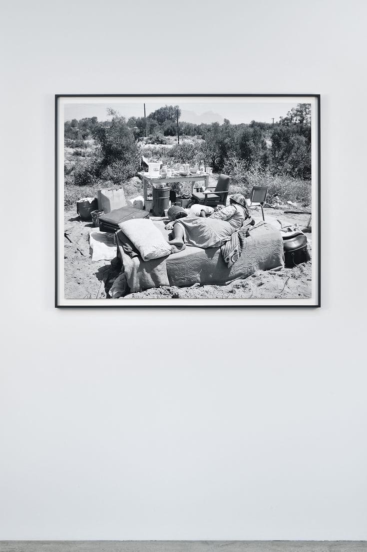 David Goldblatt Mother and child in their home after the destruction of its shelter by officials of the Western Cape...