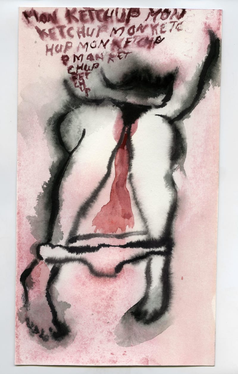 Annette Messager Mon Ketchup (My Ketchup), 2016