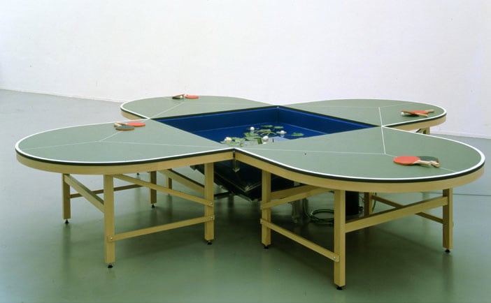 Gabriel Orozco Ping Pond Table, 1998