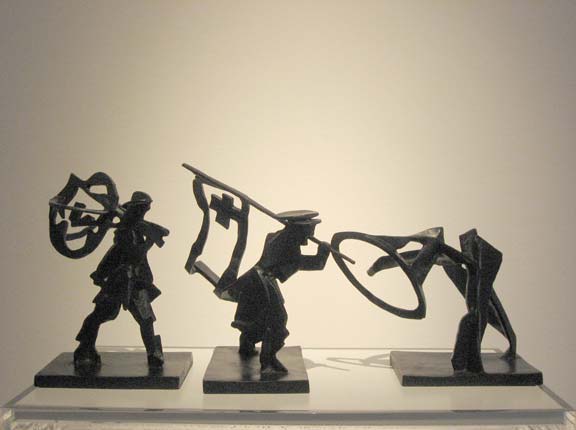 William Kentridge Man with Globe, 2008