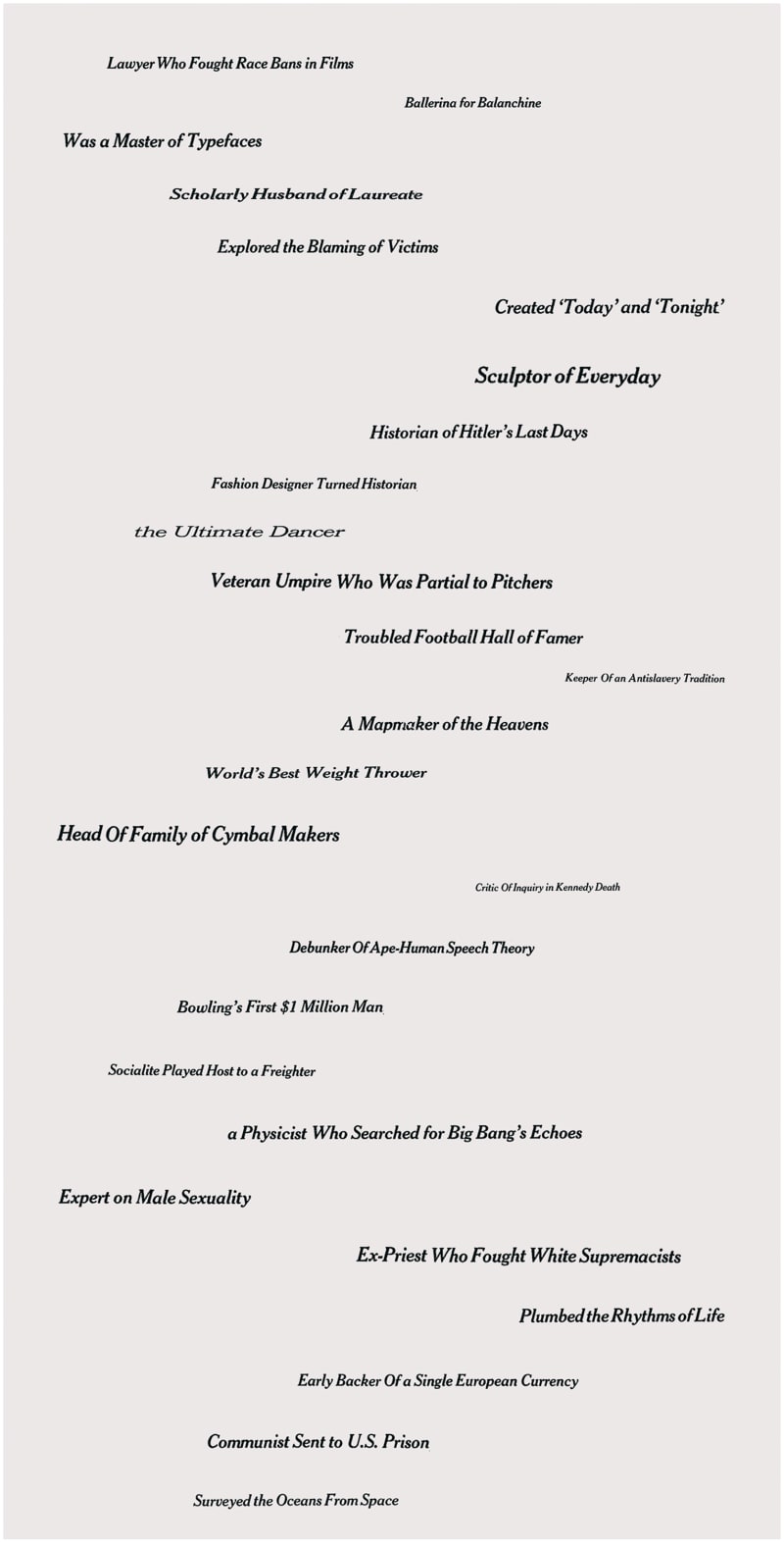 Gabriel Orozco Obit: 'Lawyer Who Fought Race Bias in Films', 2008