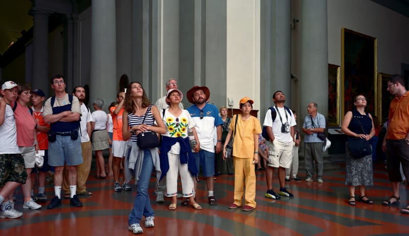 Thomas Struth Audience 7, Florence, 2004