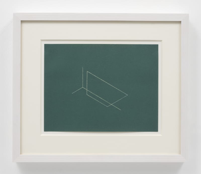 Fred Sandback Untitled (from Twenty-two Constructions from 1967), 1986