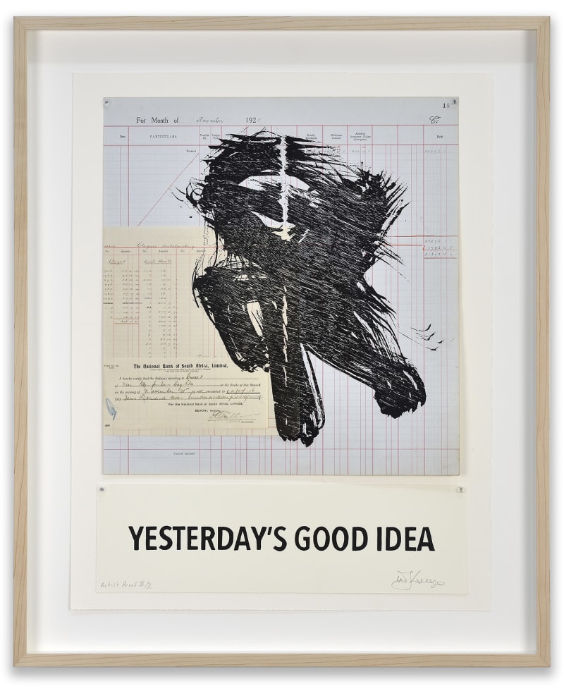 William Kentridge Yesterday's Good Idea, 2016