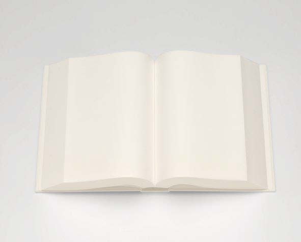 Ettore Spalletti Untitled, 2017 Printed cardboard cover, tissue paper 8 1/2 x 6 1/8 in. (21.5 x 15.5 cm) Edition...