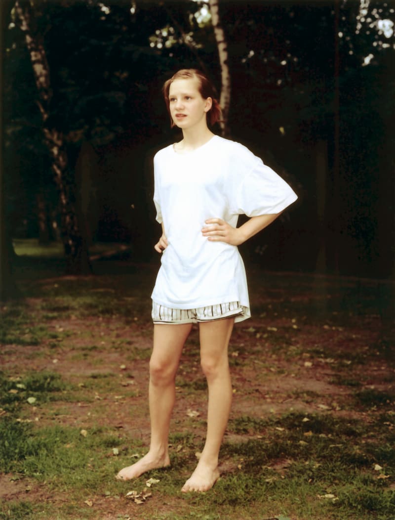 Rineke Dijkstra Tiergarten, Berlin, Germany, June 7, 1998 D (Girl in White Shirt), 1998