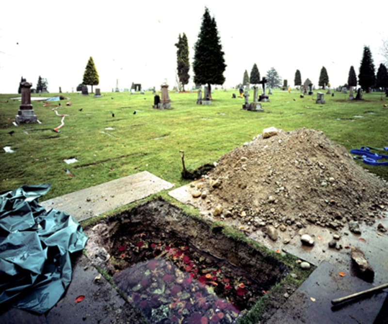Jeff Wall The Flooded Grave, 1998-2000