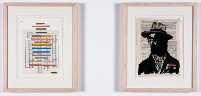 William Kentridge Alphabet coloré, 2008