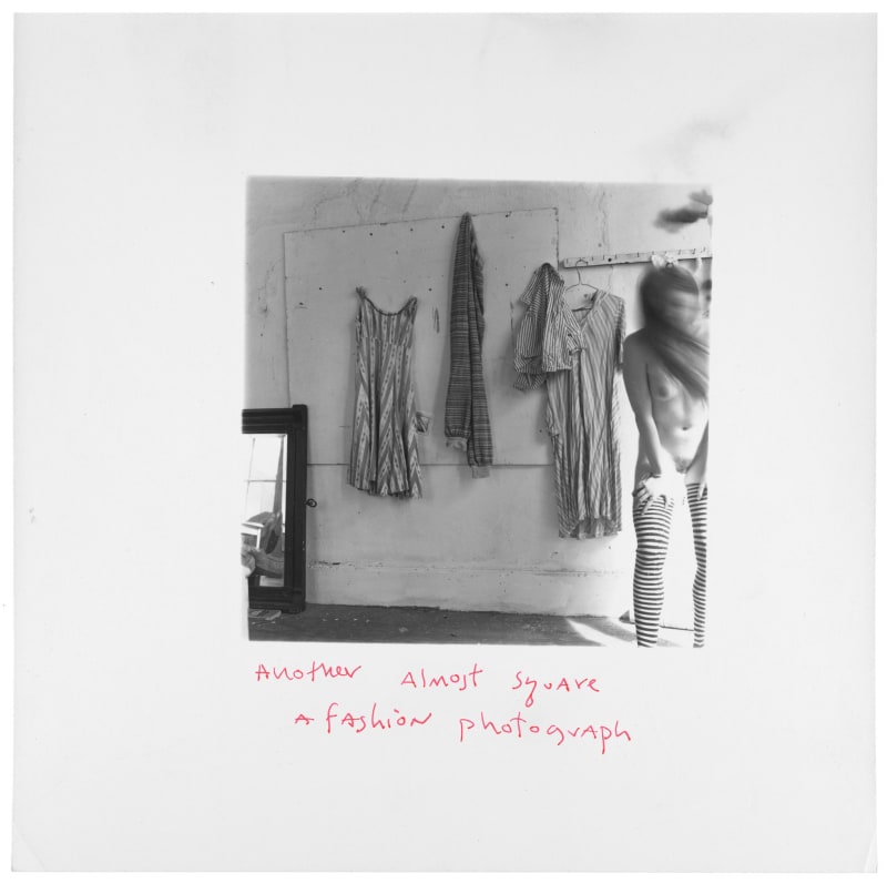 Francesca Woodman Another almost square fashion photograph, Providence, Rhode Island, 1975-1978