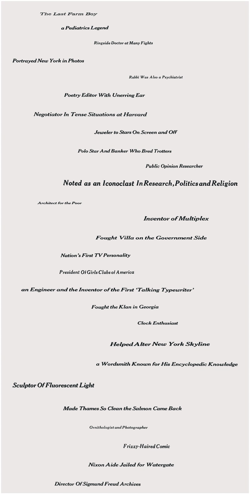 Gabriel Orozco Obit: 'The Last Farm Boy', 2008