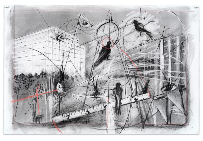 William Kentridge Drawing for 'Preparing the Flute', (William Kentridge drawing IV), 2005