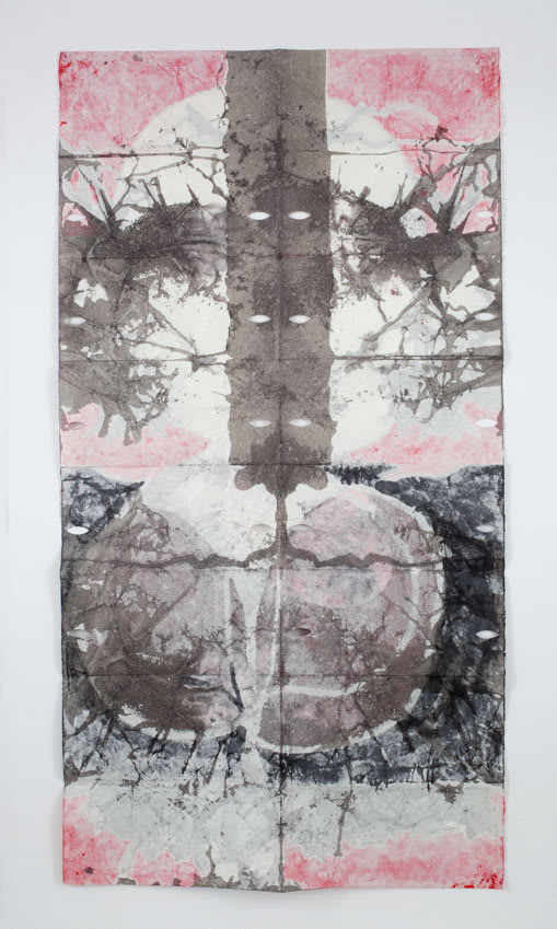 Gabriel Orozco Red Breath, Lac du Bourdon Éte, 2009