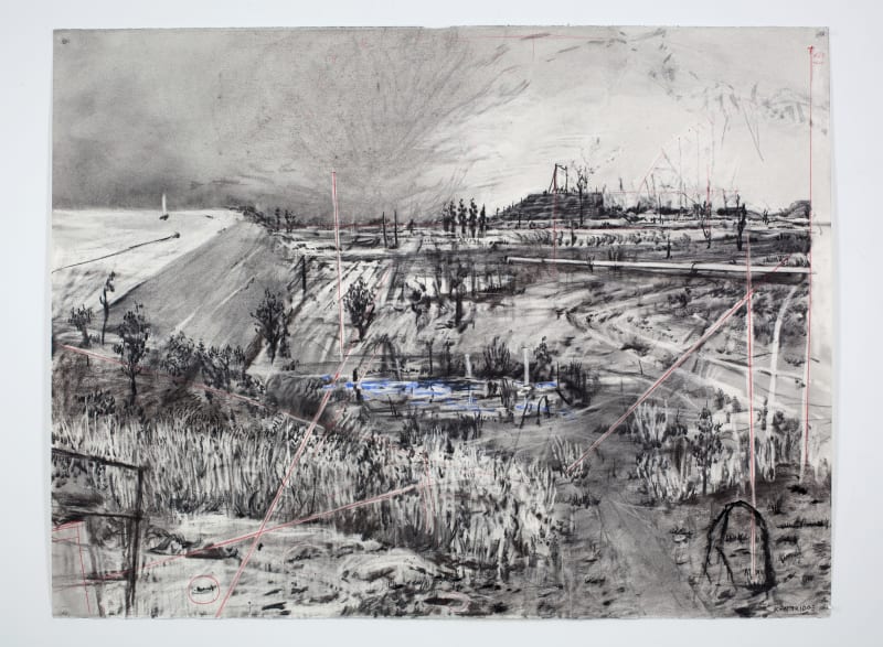 William Kentridge Drawing for 'Other Faces', 2011