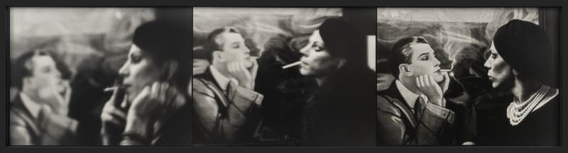 Nan Goldin Christmas at The Other Side, Boston, x3, 1972, 2019
