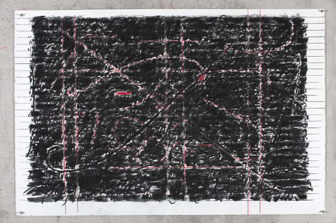 William Kentridge Drawing for 'Other Faces', 2011